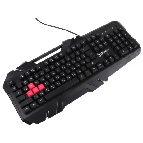 TASTATURA A4TECH - gaming, &quot;Bloody gaming&quot;, cu fir 1.8m, 106 taste, format standard , iluminare, USB, negru, &quot;B150N&quot; (include TV 0.8lei)