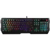 TASTATURA A4TECH - gaming, &quot;Bloody gaming&quot;, cu fir 1.8m, 106 taste, format standard , iluminare, USB, negru, &quot;Q135&quot; (include TV 0.8lei)