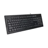 TASTATURA A4TECH, &quot;KR85&quot;, cu fir, 104 taste format standard, USB, negru, &quot;KR-85-USB&quot; (include TV 0.8lei)