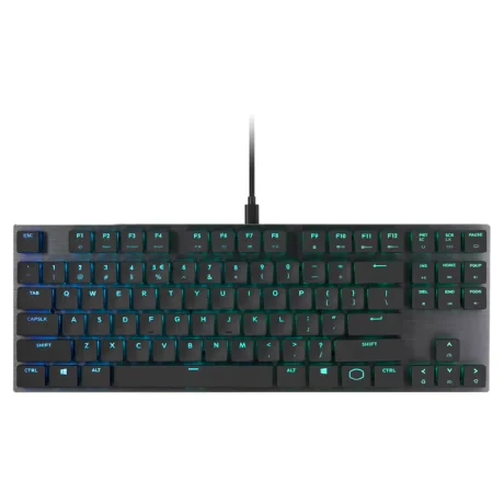 TASTATURA COOLER MASTER - gaming, &quot;SK630&quot;, cu fir, 87 taste, format TKL , mecanica, switch Cherry MX, USB, negru, &quot;SK-630-GKLR1-US&quot; (include TV 0.8lei)
