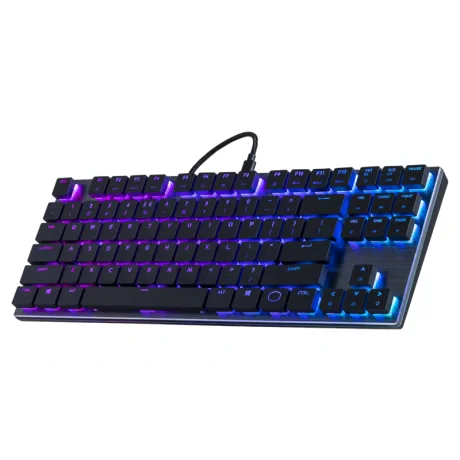 TASTATURA COOLER MASTER - gaming, &quot;SK630&quot;, cu fir, 87 taste, format TKL , mecanica, switch Cherry MX, USB, negru, &quot;SK-630-GKLR1-US&quot; (include TV 0.8lei)