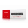 TASTATURA GEMBIRD USB, 104 taste, black, &quot;KB-U-103&quot; 45503580  (include TV 0.8lei)