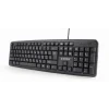 TASTATURA GEMBIRD USB, 104 taste, caractere rusesti, black, &quot;KB-U-103-RU&quot;  (include TV 0.75 lei)