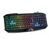 TASTATURA GENIUS gaming USB, multimedia, 104 taste + 10 taste multimedia, iluminare 7 culori, black, &quot;Scorpion K215&quot; &quot;31310474100&quot;  (include TV 0.8lei)