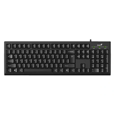 TASTATURA GENIUS USB, 104 taste, black, &quot;Smart KB-100 RO&quot;, aranjament romana (diacritice), &quot;31300005418&quot;  (include TV 0.8lei)
