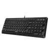 TASTATURA GENIUS USB, multimedia, 104 taste + 12 taste multimedia (chocolate style), black, "SlimStar Q200" "31310020400"  (include TV 0.8lei)