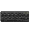 TASTATURA GENIUS USB, multimedia, 104 taste + 12 taste multimedia (chocolate style), black, "SlimStar Q200" "31310020400"  (include TV 0.8lei)