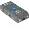 TESTER CABLU RETEA GEMBIRD pt. cablu UTP, STP si USB, baterie 9V neinclusa, &quot;NCT-2&quot; (include TV 0.8lei)