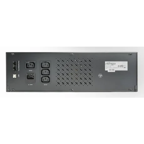 UPS GEMBIRD, Line Int. cu management, rack, 1500VA/900W, AVR, IEC x 4, 2 x baterie 12V/8Ah, display LCD, back-up 1 - 10 min., &quot;UPS-RACK-1500&quot;, (include TV 10lei)