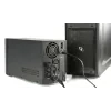 UPS GEMBIRD, Line Int. cu sinusoida pura cu management, mini tower, 2000VA/1600W, AVR, IEC x 4, 3 x baterie 12V/9Ah, display LCD, back-up 21 - 30 min., &quot;EG-UPS-PS3000-02&quot;, (include TV 10lei)