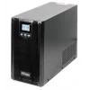 UPS GEMBIRD, Line Int. cu sinusoida pura cu management, mini tower, 3000VA/2400W, AVR, IEC x 6, 4 x baterie 12V/9Ah, display LCD, back-up 21 - 30 min., &quot;EG-UPS-PS3000-01&quot;, (include TV 10lei)