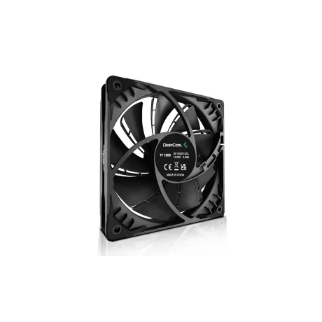 VENTILATOR  DeepCool, PC, 120x120x25 mm, "TF120S BLACK", 1500rpm, control PWM, fara LED, 1 ventilator, 4-pin PWM, negru, "DP-GS-H12FDB-TF120S-BK"