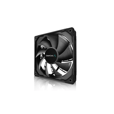 VENTILATOR  DeepCool, PC, 120x120x25 mm, "TF120S BLACK", 1500rpm, control PWM, fara LED, 1 ventilator, 4-pin PWM, negru, "DP-GS-H12FDB-TF120S-BK"