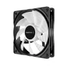 VENTILATOR DEEPCOOL PC RF120R LED, 120x120x25 mm, 4 red LED, Hydro Bearing, "DP-FLED-RF120-RD"