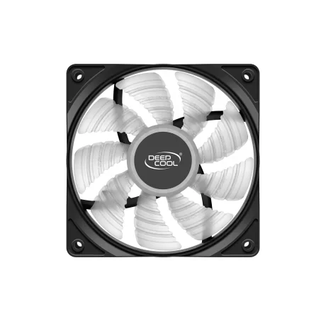VENTILATOR DEEPCOOL PC RF120W, 120x120x25 mm, 4 white LED, Hydro Bearing, "DP-FLED-RF120-WH", "RF120W"