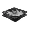 VENTILATOR DEEPCOOL PC RF120W, 120x120x25 mm, 4 white LED, Hydro Bearing, "DP-FLED-RF120-WH", "RF120W"