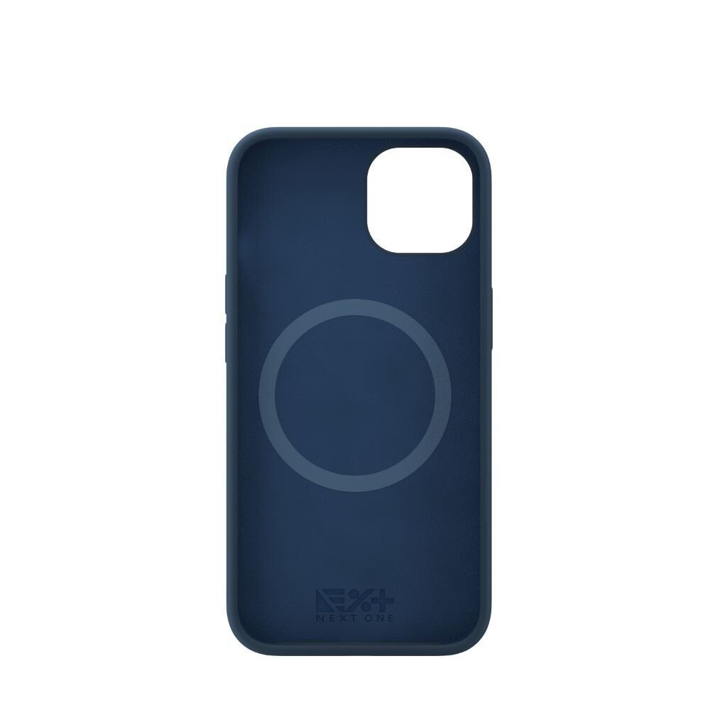 Husa Cover Silicon MagSafe Next One pentru iPhone 13 IPH6.1-2021-MAGSAFE-BLUE Albastru thumb
