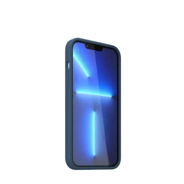 Husa Cover Silicon MagSafe Next One pentru iPhone 13 Pro Max IPH6.7-2021-MAGSAFE-BLUE Albastru