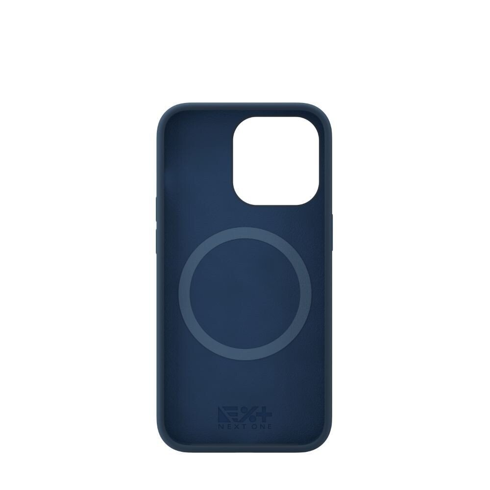 Husa Cover Silicon MagSafe Next One pentru iPhone 13 Pro Max IPH6.7-2021-MAGSAFE-BLUE Albastru thumb
