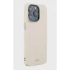 Husa Cover Slim Holdit pentru iPhone 14 Pro 15848 Light Beige