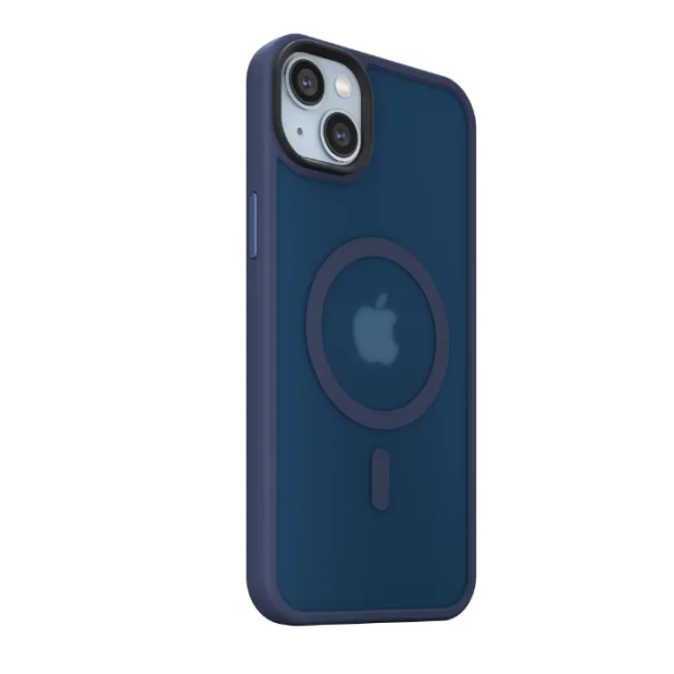 Husa Cover TPU MagSafe Next One pentru iPhone 14 IPH-14-MAGSF-MISTCASE-MN Albastru