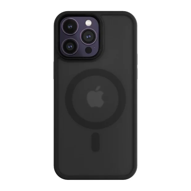 Husa Cover TPU MagSafe Next One pentru iPhone 14 Pro IPH-14PRO-MAGSF-MISTCASE-BLK Negru