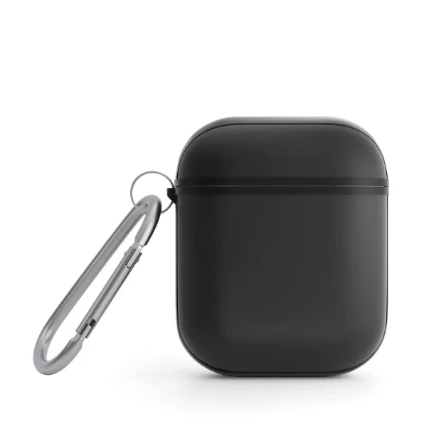 Husa AirPods Next One silicon pentru Airpods 1/2 AP-TPU-BLK Negru