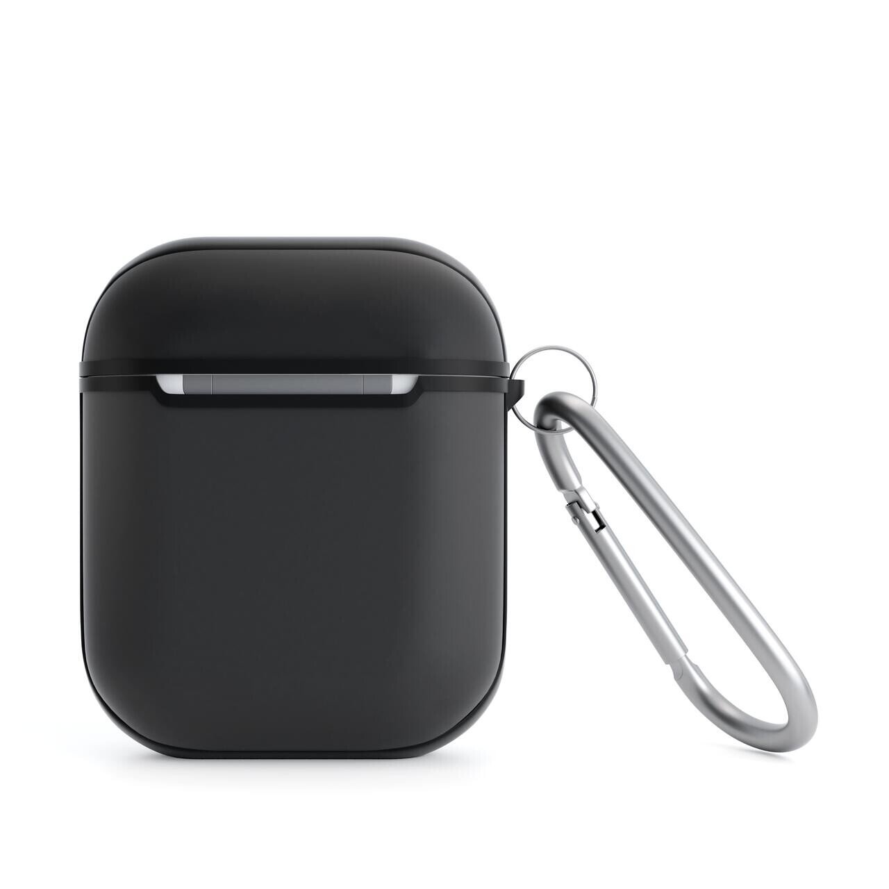 Husa AirPods Next One silicon pentru Airpods 1/2 AP-TPU-BLK Negru thumb