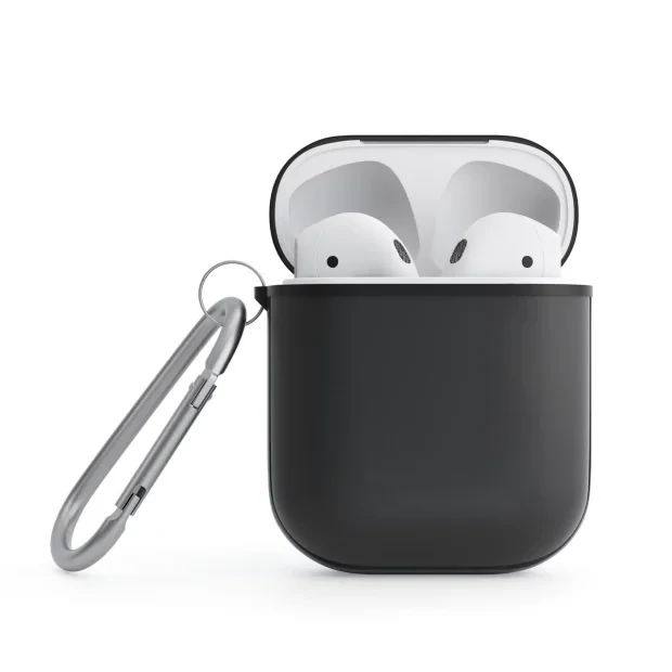 Husa AirPods Next One silicon pentru Airpods 1/2 AP-TPU-BLK Negru