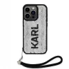 Husa spate reversibila cu paiete Karl Lagerfeld pentru iPhone 13 Pro Max negru/argintiu