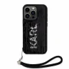 Husa spate reversibila cu paiete Karl Lagerfeld pentru iPhone 13 Pro Max negru/argintiu