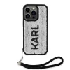 Husa spate reversibila cu paiete Karl Lagerfeld pentru iPhone 13 Pro negru/argintiu