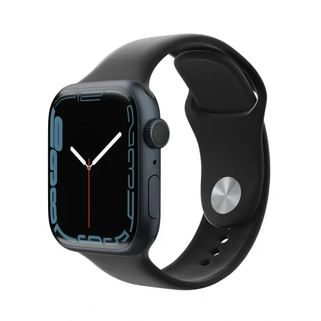 Curea Ceas Silicon Next One pentru Apple Watch 42/44/45 mm AW-4244-LTHR-BLK Negru