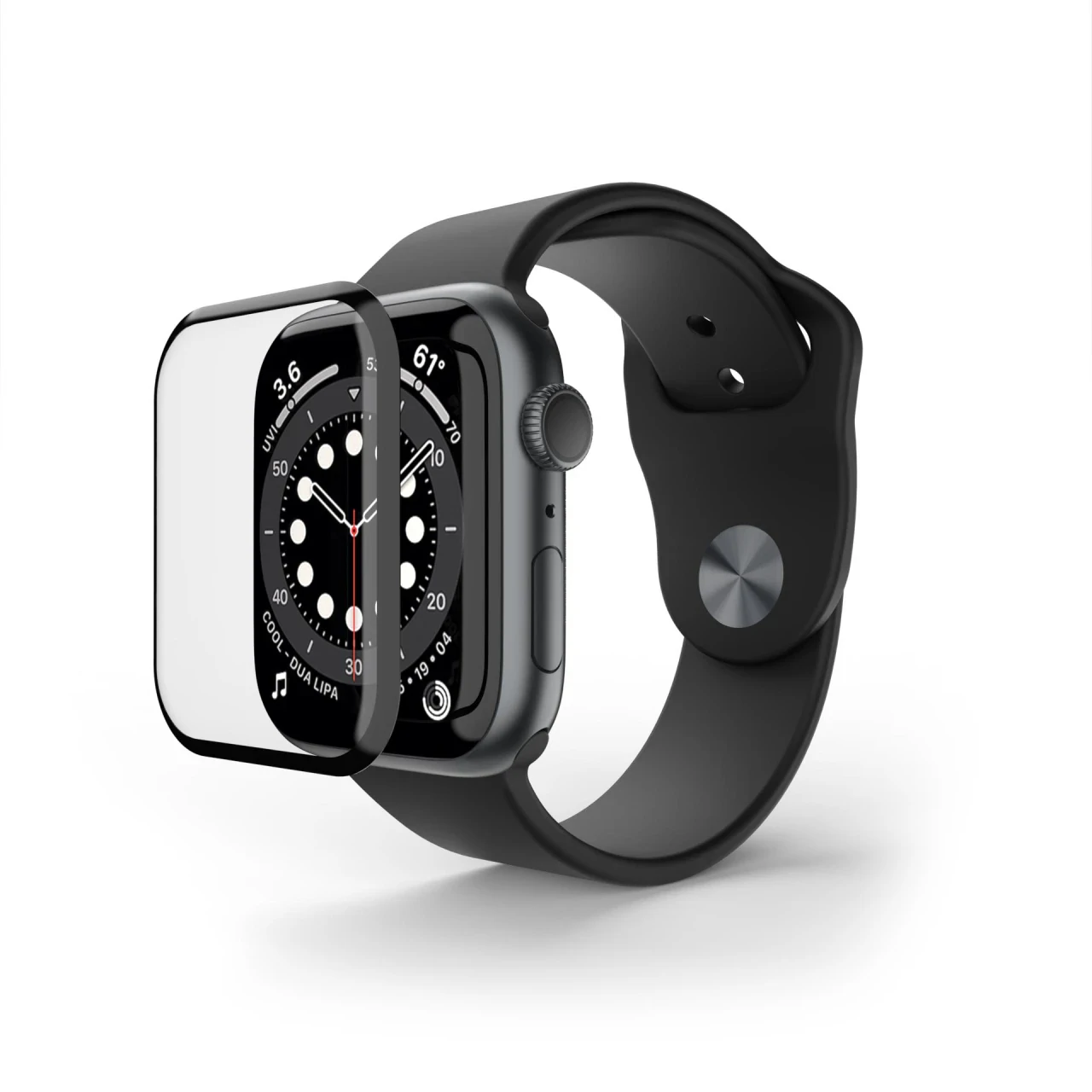 Folie Protectie 3D Next One pentru Apple Watch 38 mm AW-38-3D-CLR thumb