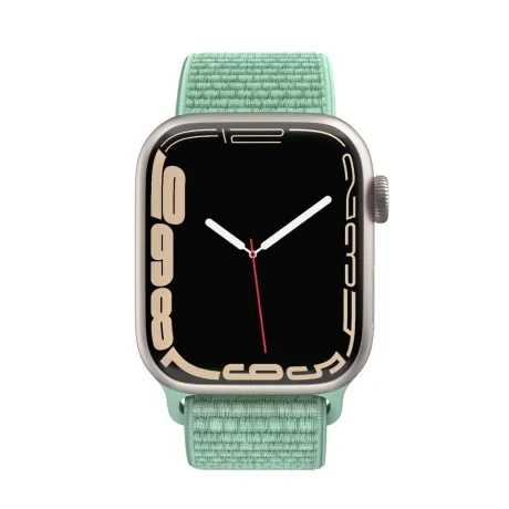 Curea Ceas Textil Next One pentru Apple Watch 42/44/45 mm AW-4244-LOOP-MRN Verde