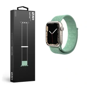 Curea Ceas Textil Next One pentru Apple Watch 42/44/45 mm AW-4244-LOOP-MRN Verde