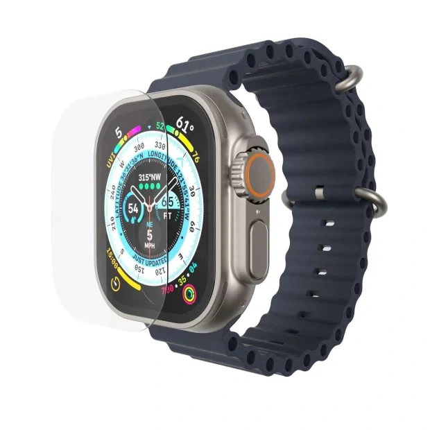 Folie Protectie 3D Next One pentru Apple Watch 49 mm AW-ULTRA-49-3D-CLR Transparent