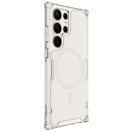 Husa Cover Nillkin Nature TPU PRO Magnetic pentru Samsung Galaxy S23 Ultra Transparent