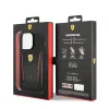 Husa Cover Ferrari Hard Carbon PU pentru iPhone 14 Pro Max FEHCP14XNPYK Black