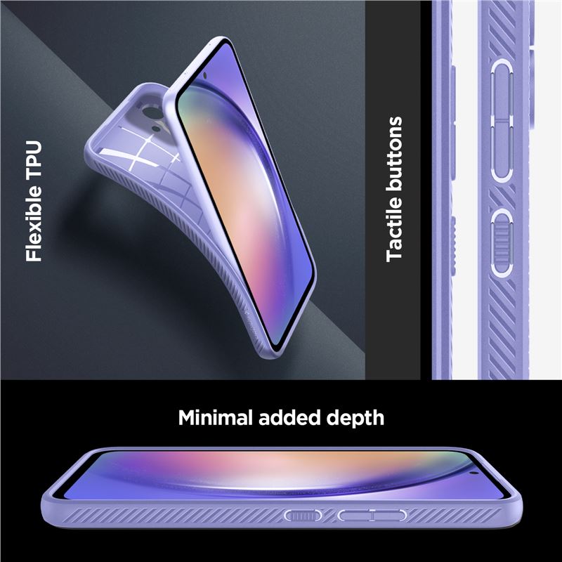 Husa Spigen Liquid Air pentru Samsung Galaxy A54 5G Violet thumb