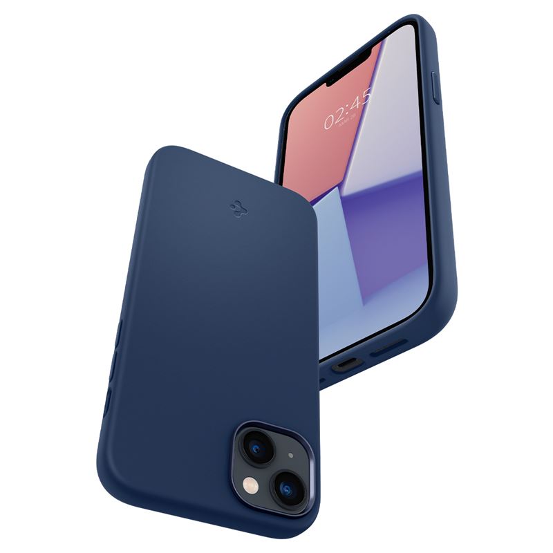 Husa Spigen Silicone Fit MagSafe pentru iPhone 14 Plus Albastru thumb