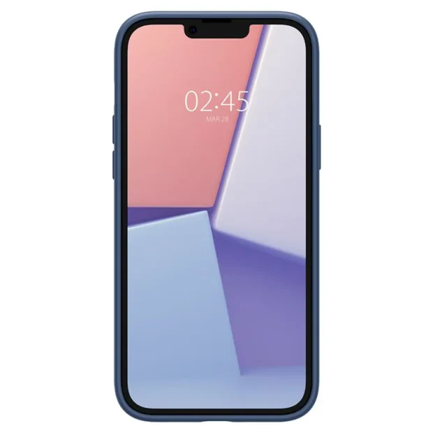 Husa Spigen Silicone Fit MagSafe pentru iPhone 14 Plus Albastru