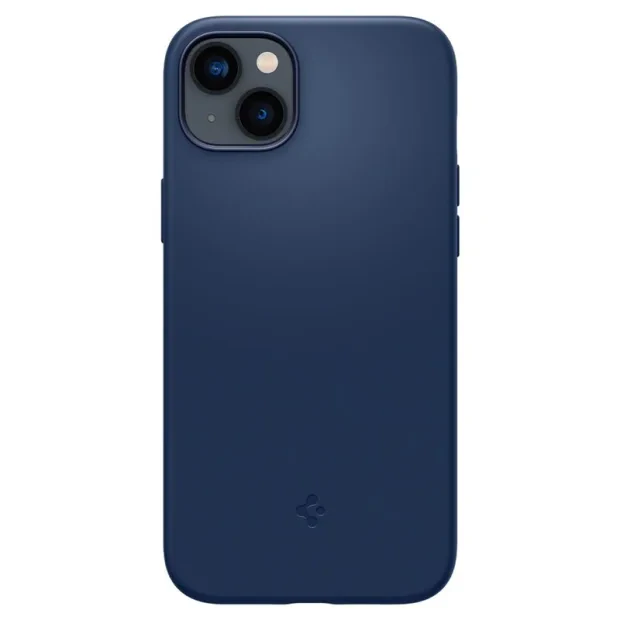 Husa Spigen Silicone Fit MagSafe pentru iPhone 14 Plus Albastru
