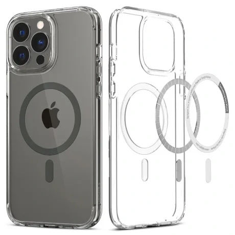 Husa Spigen Ultra Hybrid MagSafe,  pentru iPhone 13 Pro Max, Transparent