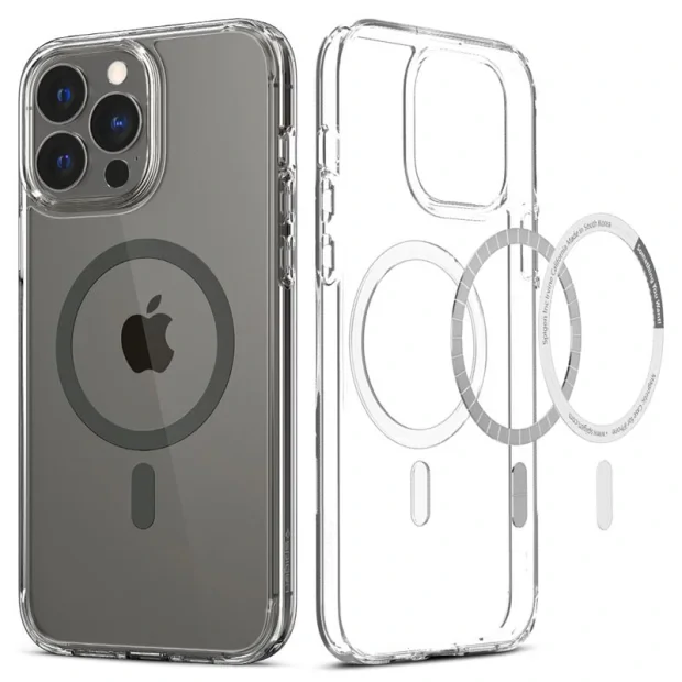 Husa Spigen Ultra Hybrid MagSafe,  pentru iPhone 13 Pro Max, Transparent