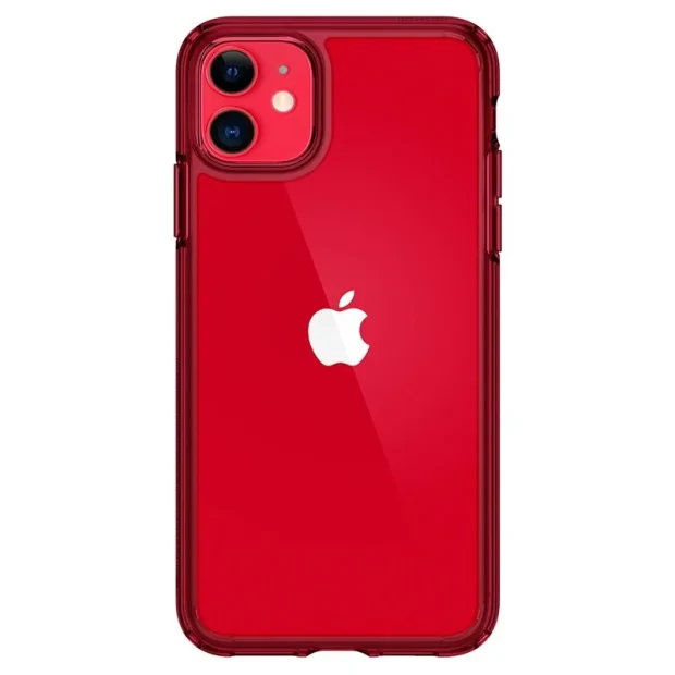 Husa Spigen Ultra Hybrid pentru iPhone 11, Rosu