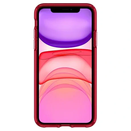 Husa Spigen Ultra Hybrid pentru iPhone 11, Rosu
