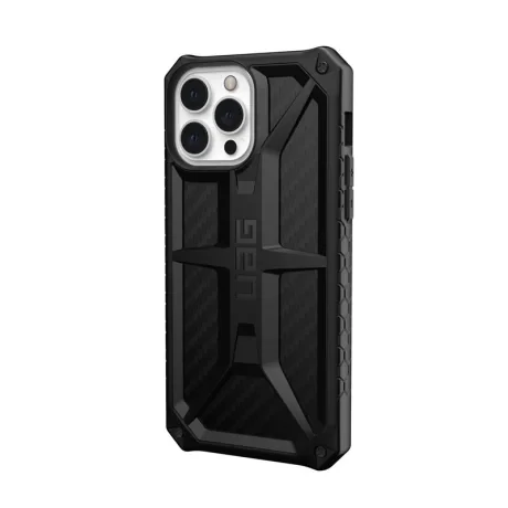 Husa UAG Monarch fibra de carbon iPhone 13 Pro Max Negru
