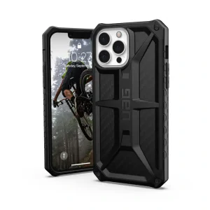 Husa UAG Monarch fibra de carbon iPhone 13 Pro Max Negru