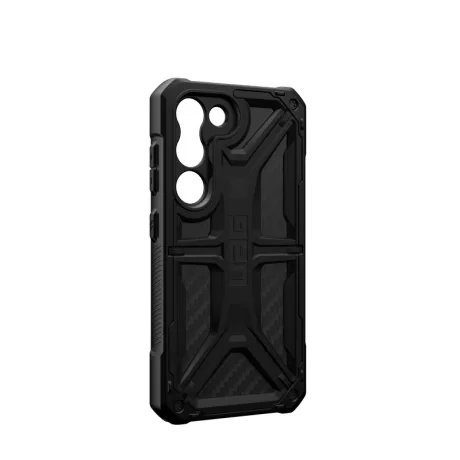 Husa UAG Monarch Fibra de Carbon   Samsung Galaxy S23 Negru
